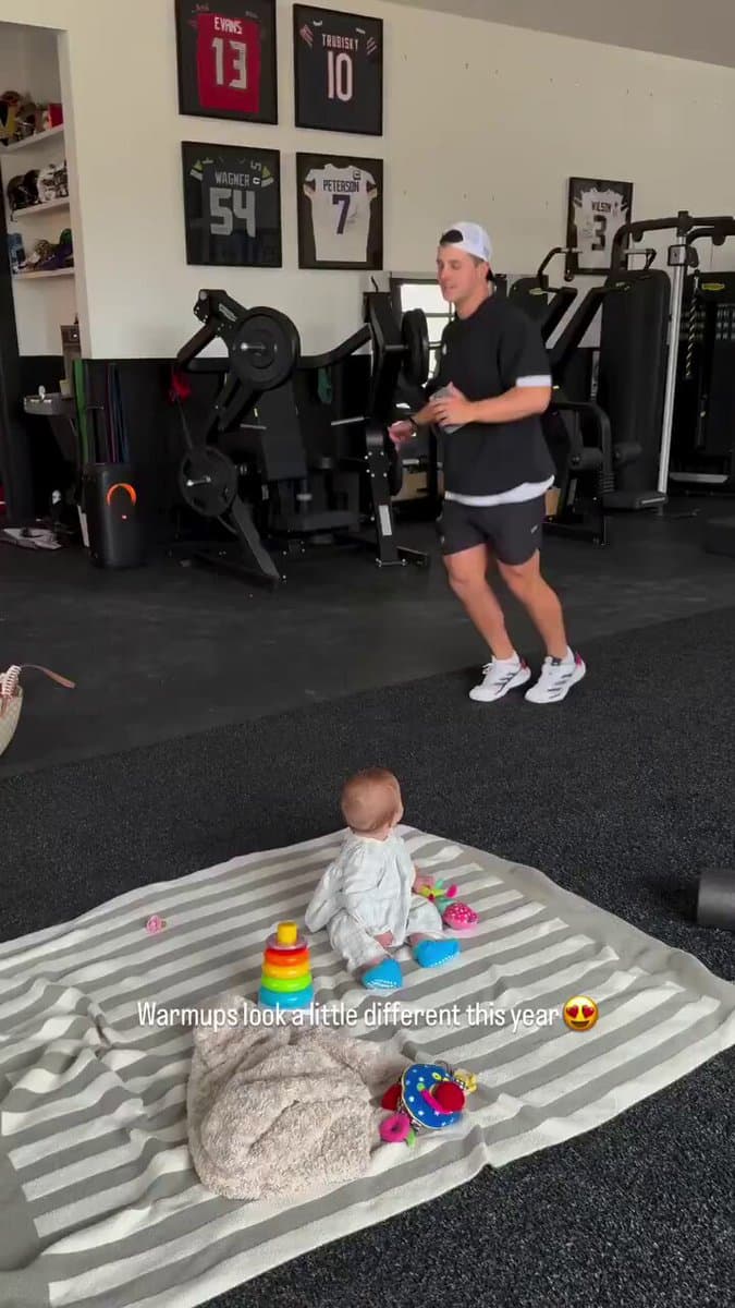 Star NFL Quarterback Squeezes In Secret Training Session During Trip