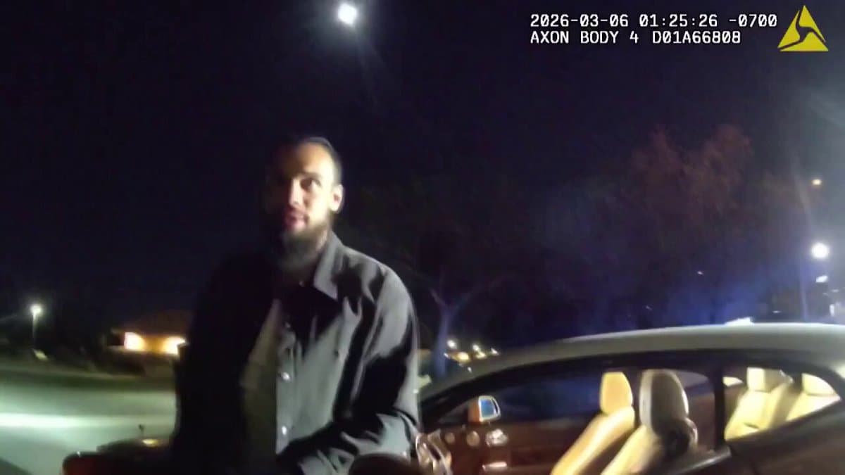NBA Star's Shocking DUI Arrest Caught On Police Body Camera
