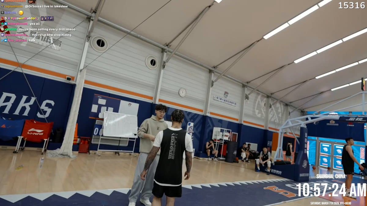 Shanghai Sharks Star Breaks Down In Devastating Sideline Meltdown