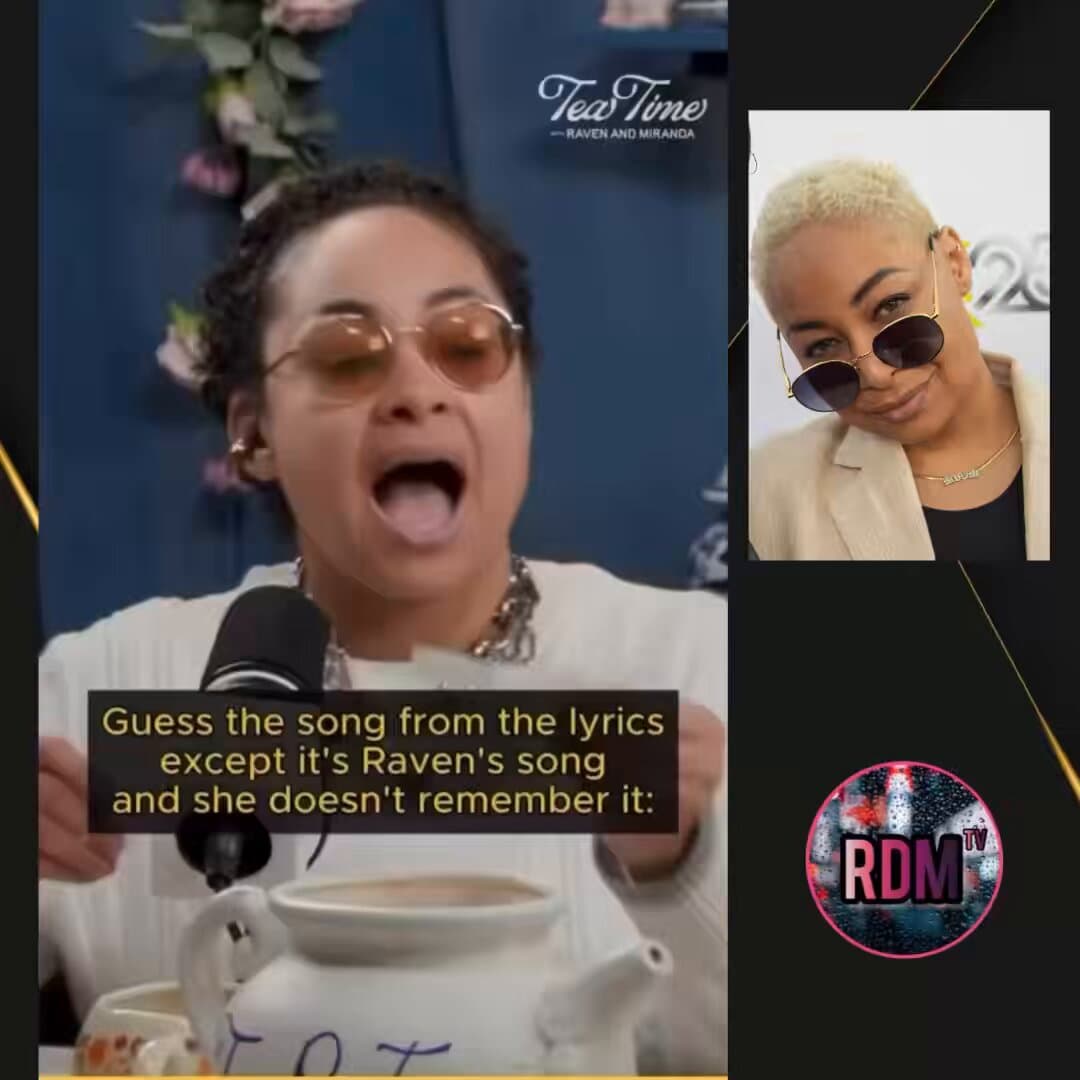 Raven-Symoné Fails To Recognize Her Own Hit Song On Camera