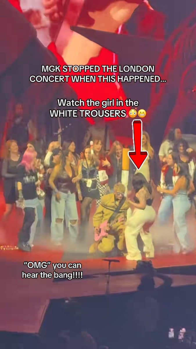 Concert Chaos As Fan Plummets Through Stage Mid-Performance