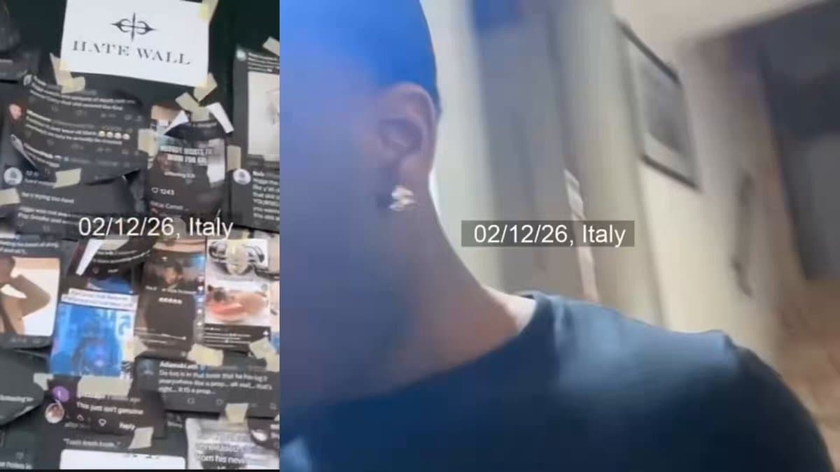 Streamer's Shocking Secret Wall Is Covered In Printed Hate Comments