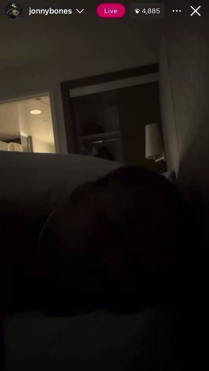 Jon Jones Makes Shocking Confession From His Bed In Live Stream