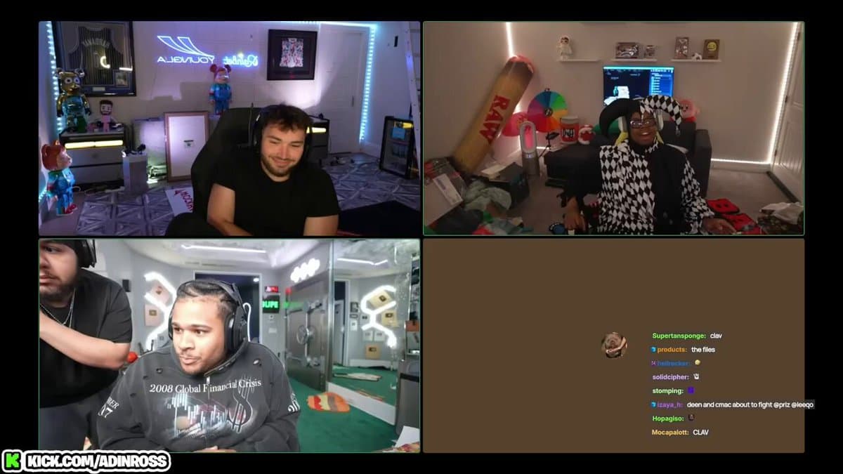 Adin Ross And Fanum Finally End Their Mysterious Social Media Silence