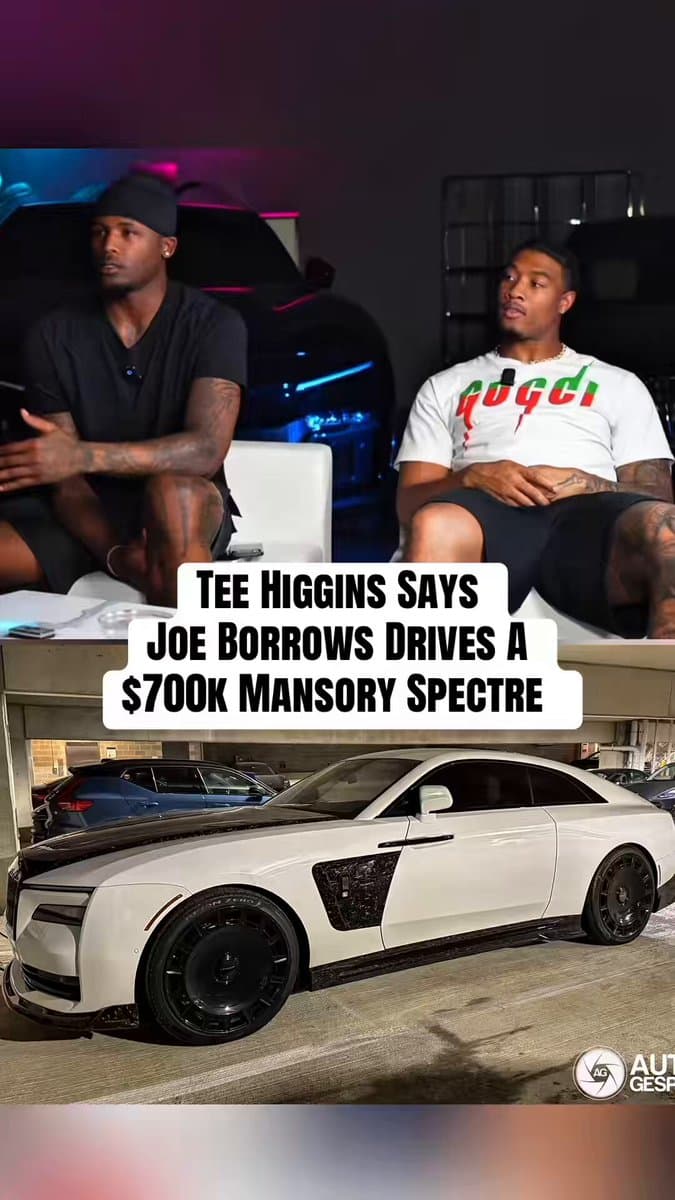 Joe Burrow's Bizarre Car Choice Stuns His Own Teammates