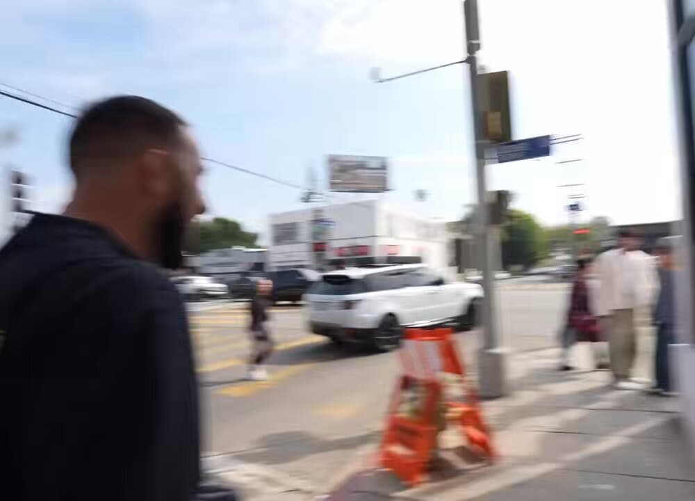 YouTuber Stuns NFL Star With A Bizarre Public Confrontation