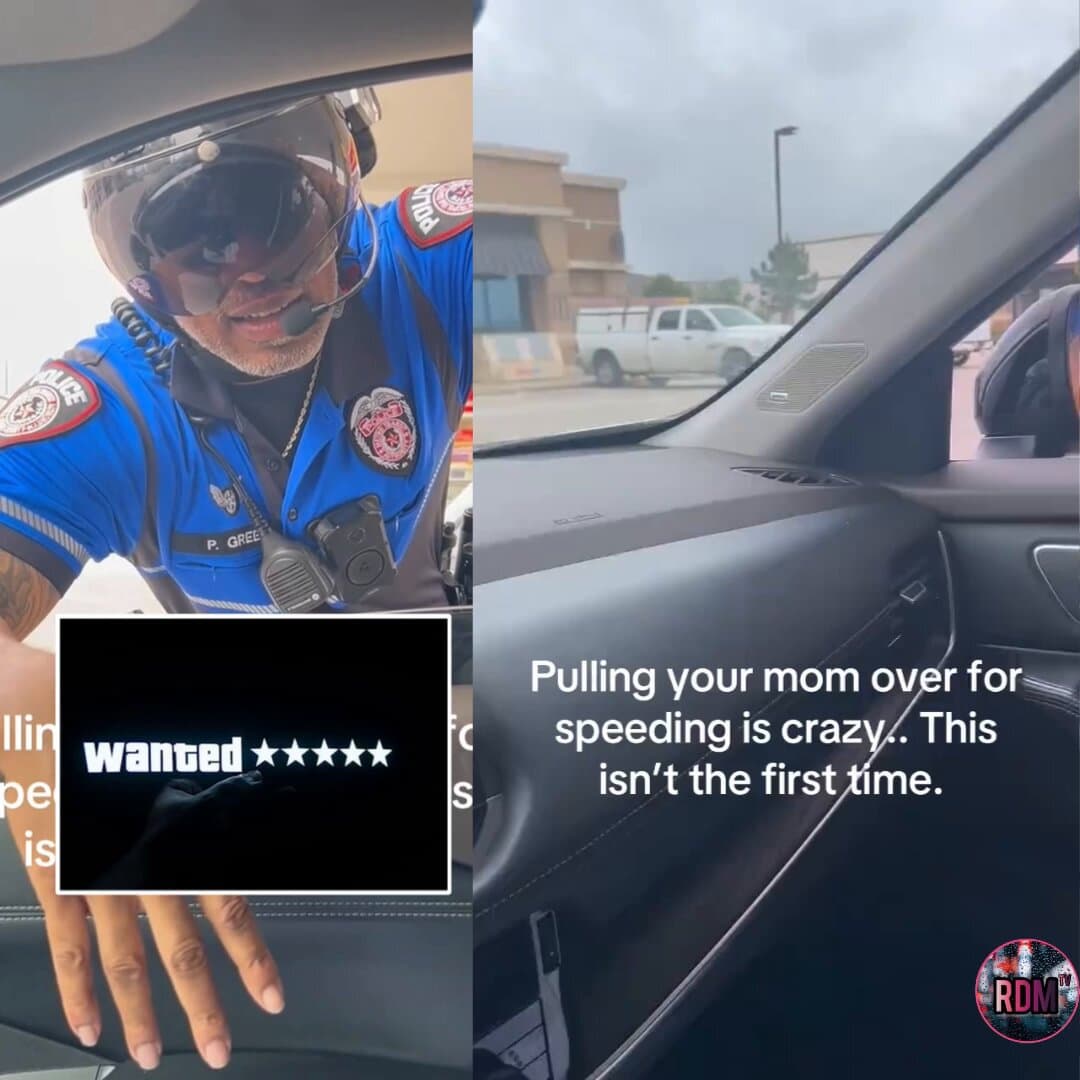 Cop Pulls Over His Own Mom In Wild Family Traffic Stop Drama