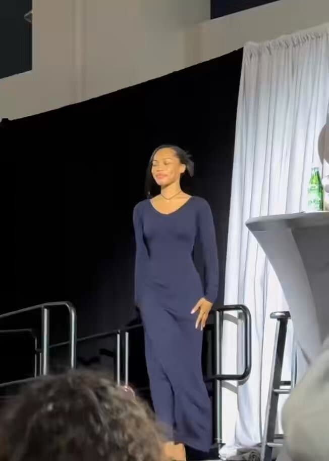 Quentin Tarantino's Daughter Stuns Crowd At Surprise University Visit