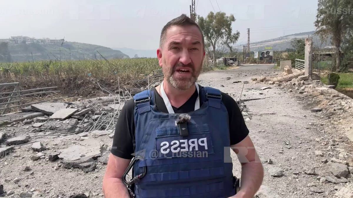 British Reporter Narrowly Dodges Live Missile In Terrifying Warzone Footage