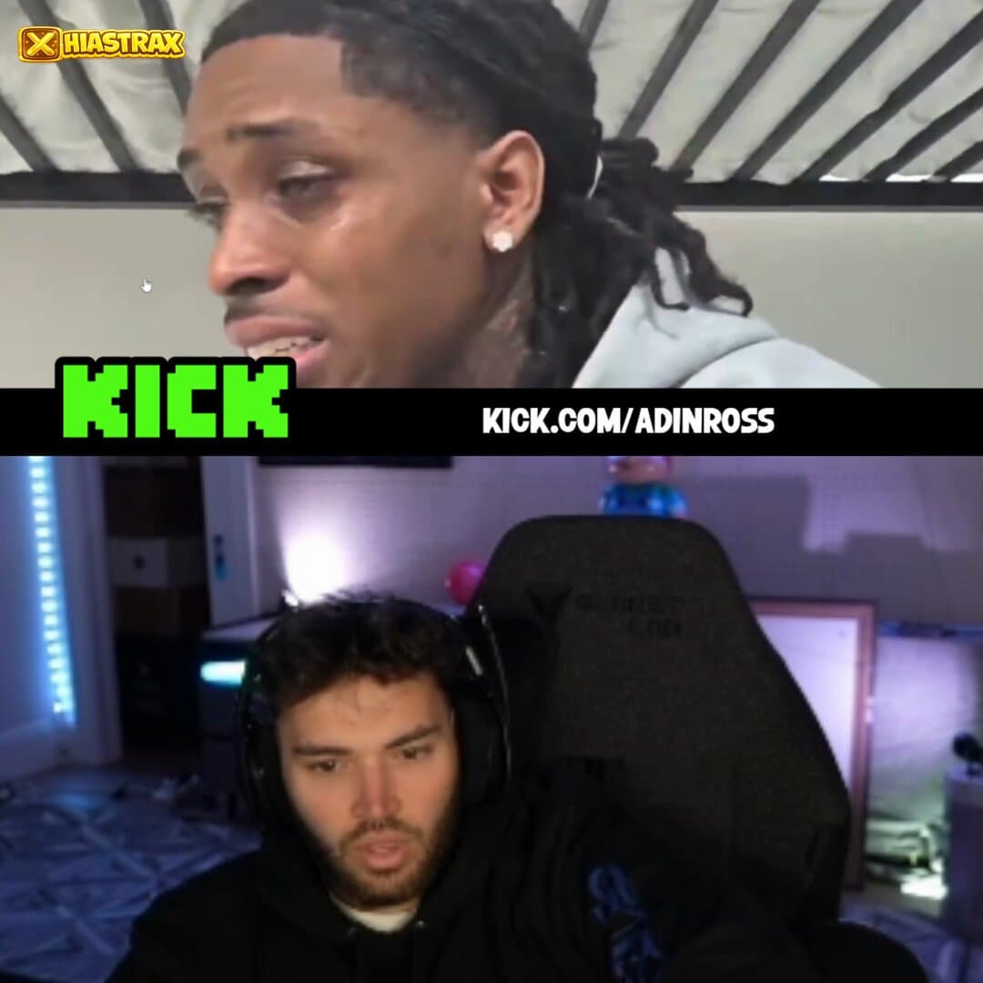 Adin Ross Sparks Outrage With Cold Reaction To Streamer's Breakdown