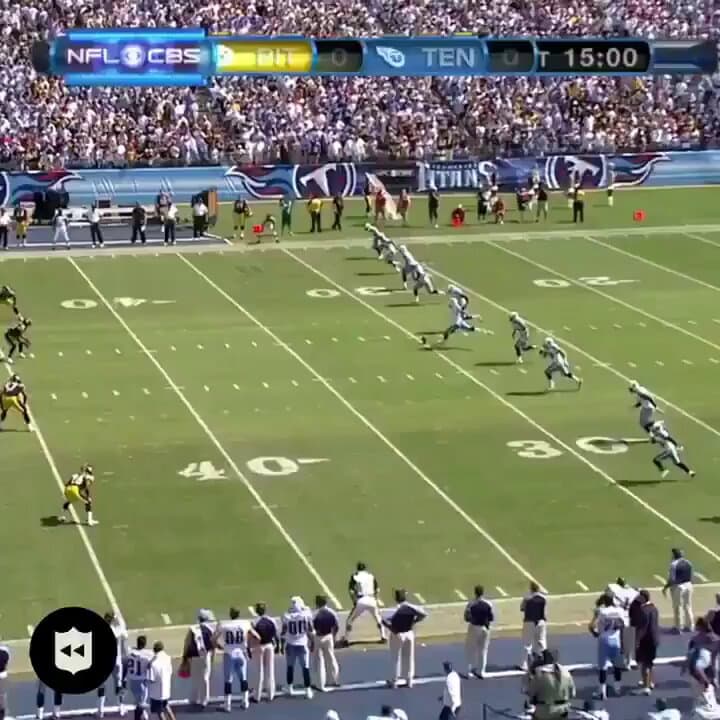 Antonio Brown's First NFL Touchdown Was An Unbelievable 58-Yard Bomb