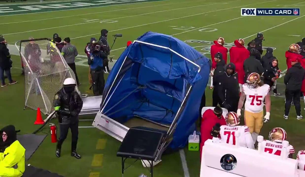 NFL's Secret Medical Tent Exposed In Shocking Playoff Footage