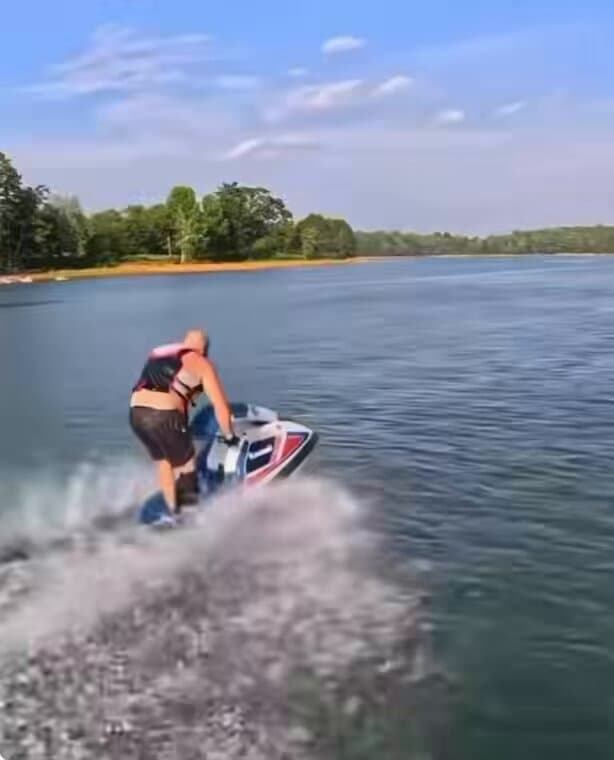 Jet Ski Knocks Out Rider, Slams Dock at Full Speed in Horrifying Crash