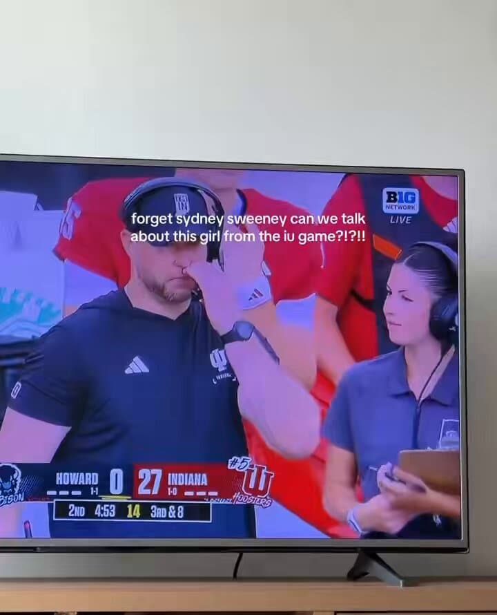 Indiana Football Coach Grace Wellman Dominates Internet With Viral Video
