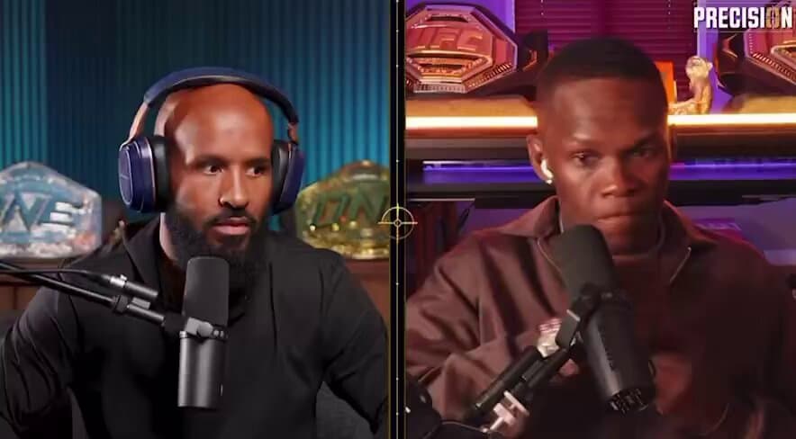 MMA Stars Demetrius Johnson And Israel Adesanya Can't Stop Laughing At UFC