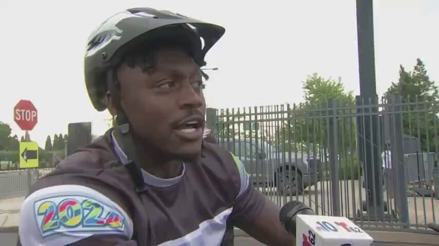 Eagles Star's Secret Training Tool Revealed At Charity Event