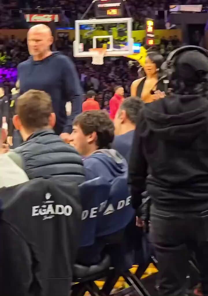 Megan Thee Stallion Stuns Courtside At Lakers Game