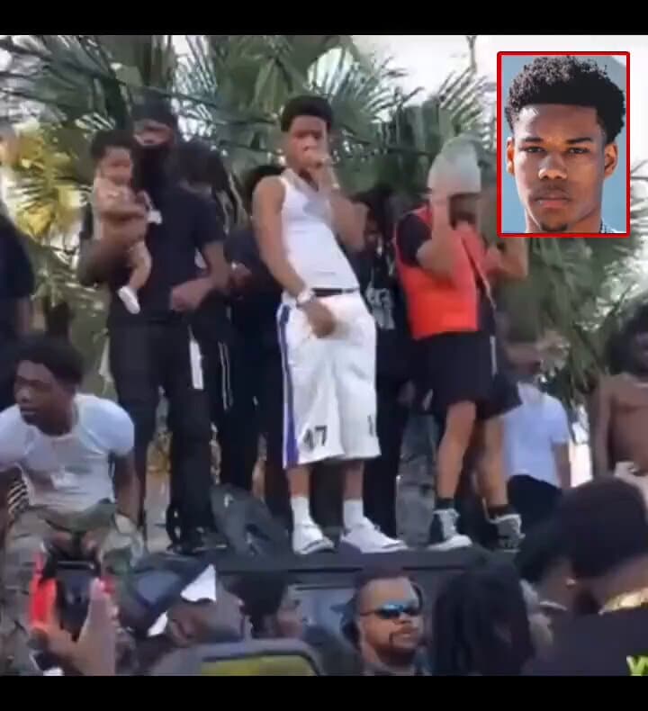 Rapper's Lavish Video Shoot Features An Army Of Armed Guards