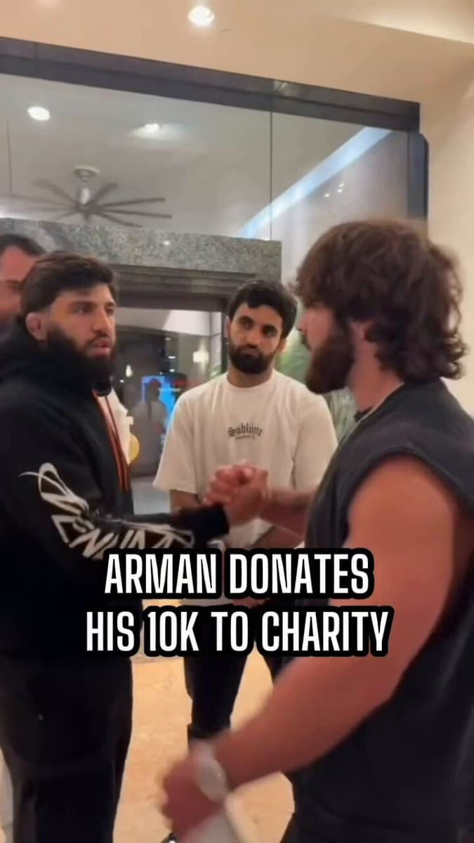 Georgio Poullas Loses Massive Bet On UFC Fighter Arman Tsarukyan