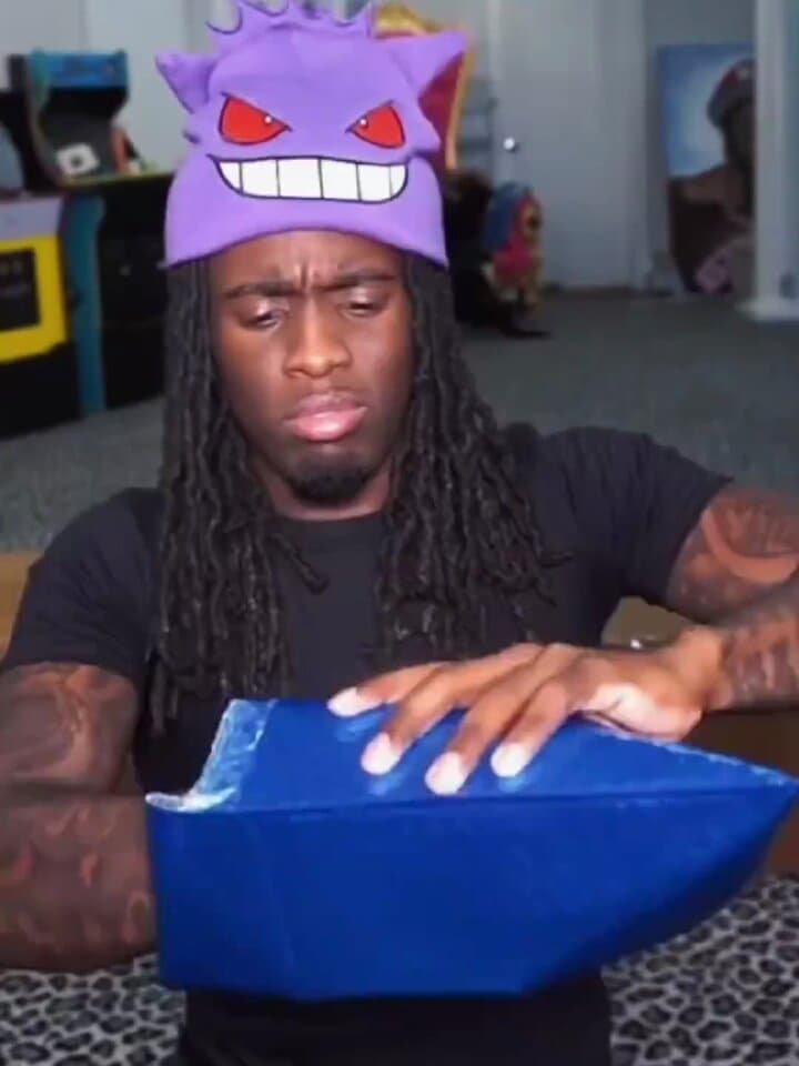 Fan Sends Kai Cenat A Beyblade But It Is Not What He Expected