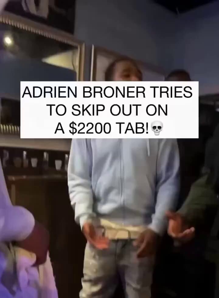 Boxer Adrien Broner Caught On Tape Fleeing From Restaurant Bill