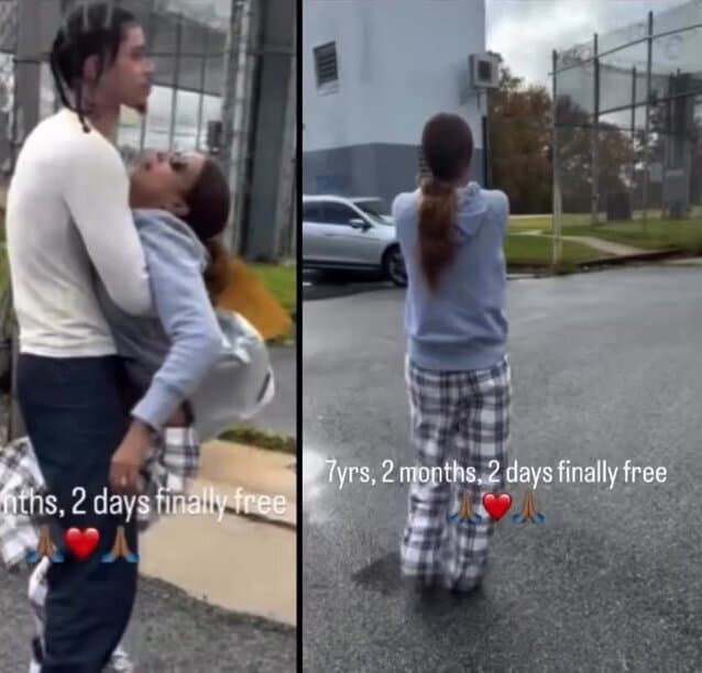 Man Gets Released And His Mother's Reaction Melts Hearts