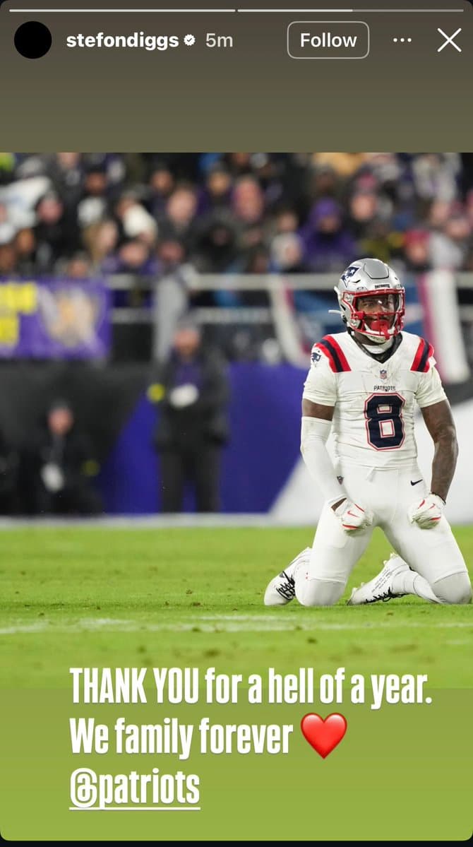 NFL Star Stefon Diggs Announces Shocking Departure In Emotional Farewell