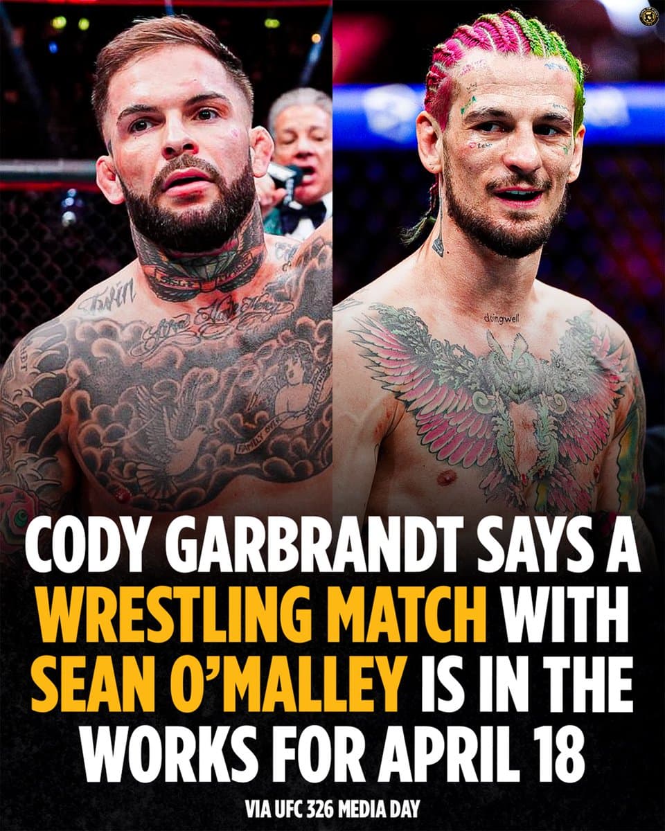 Former UFC Champion Challenges Rival To Shocking Wrestling Match Showdown