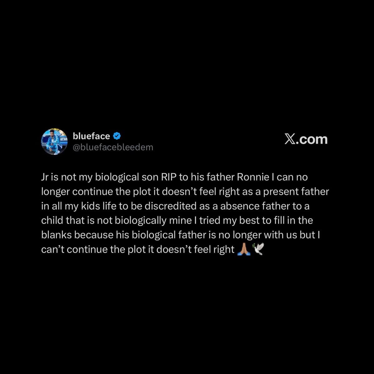 Blueface Stuns Fans With Shocking Paternity Denial About His Son