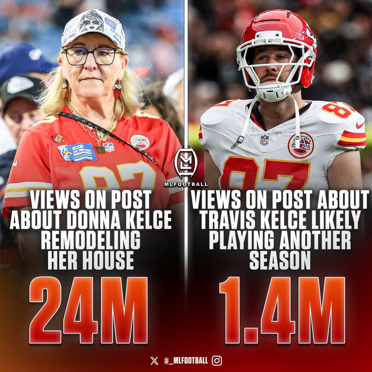 Donna Kelce's Home Renovation Sparks Unlikely NFL Fan Frenzy