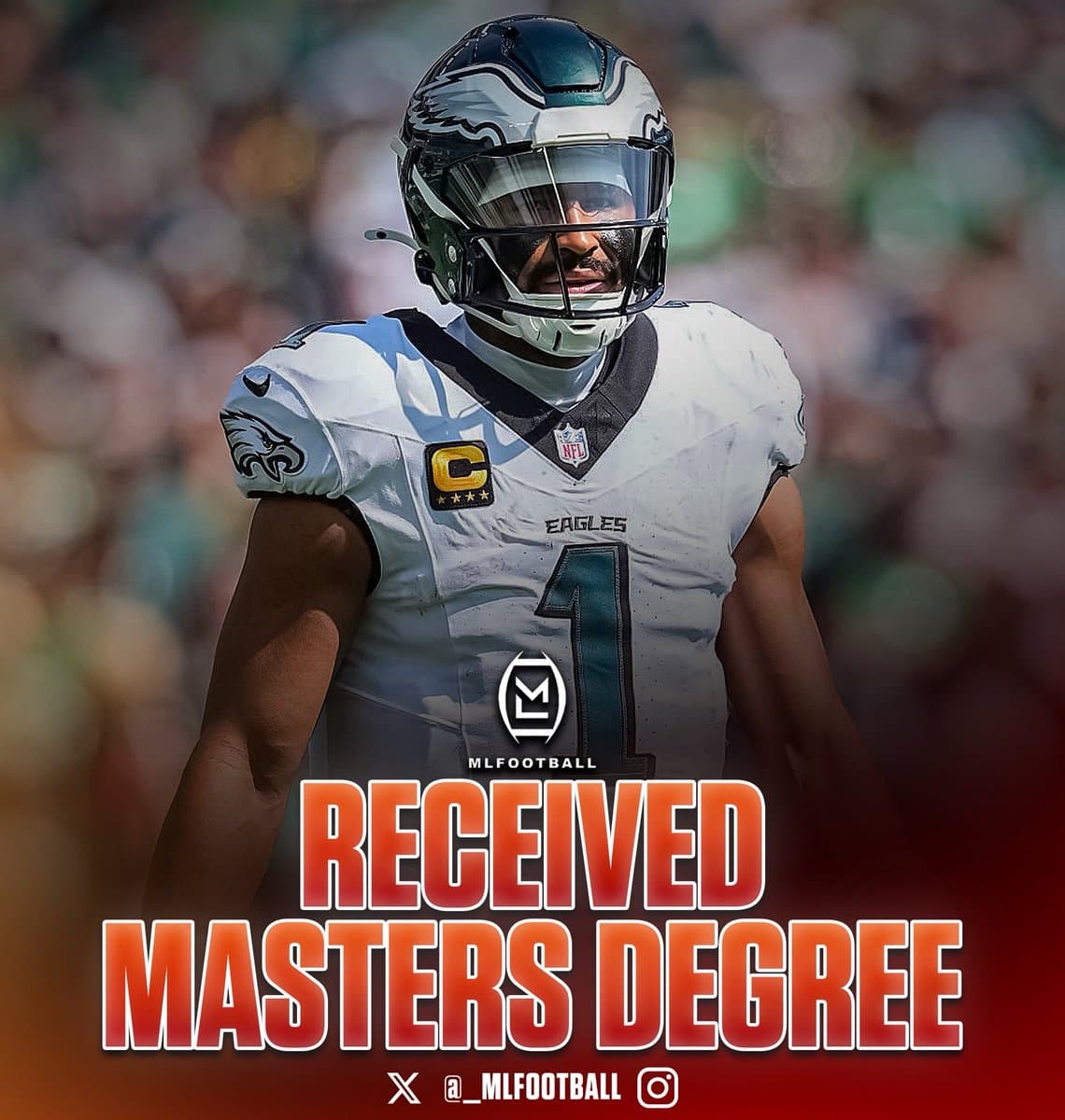 Jalen Hurts Quietly Earned His Master's Degree During NFL Season