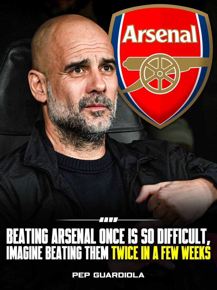 Manchester City Boss Reveals Shocking Arsenal Game Plan