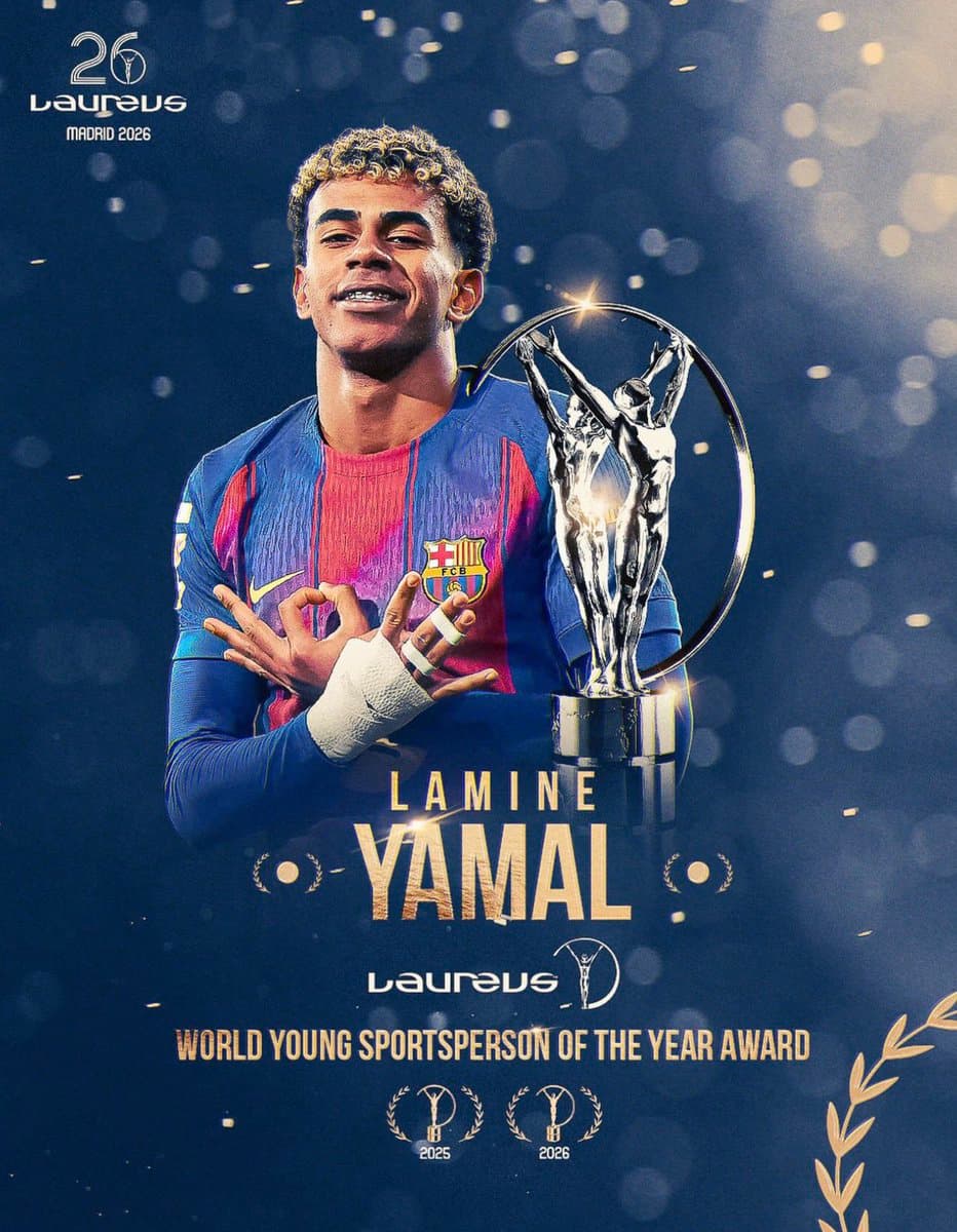 Soccer Prodigy Lamine Yamal Stuns The World With Historic Award Win