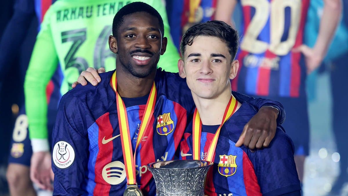 Gavi Snubs Dembele's Celebration After Champions League Shock Exit