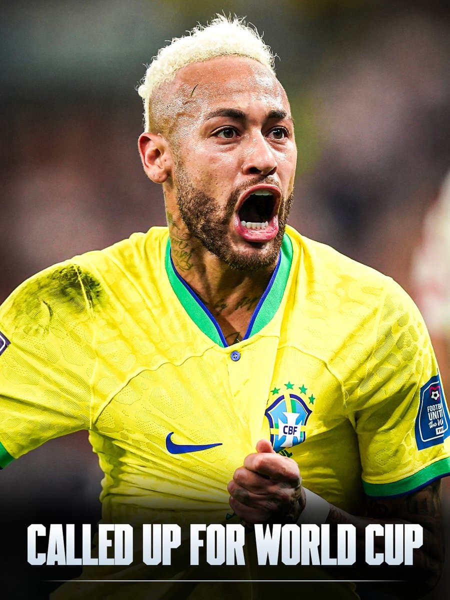 Brazilian Fans Stunned As Neymar Jr Gets Shock World Cup Call-Up