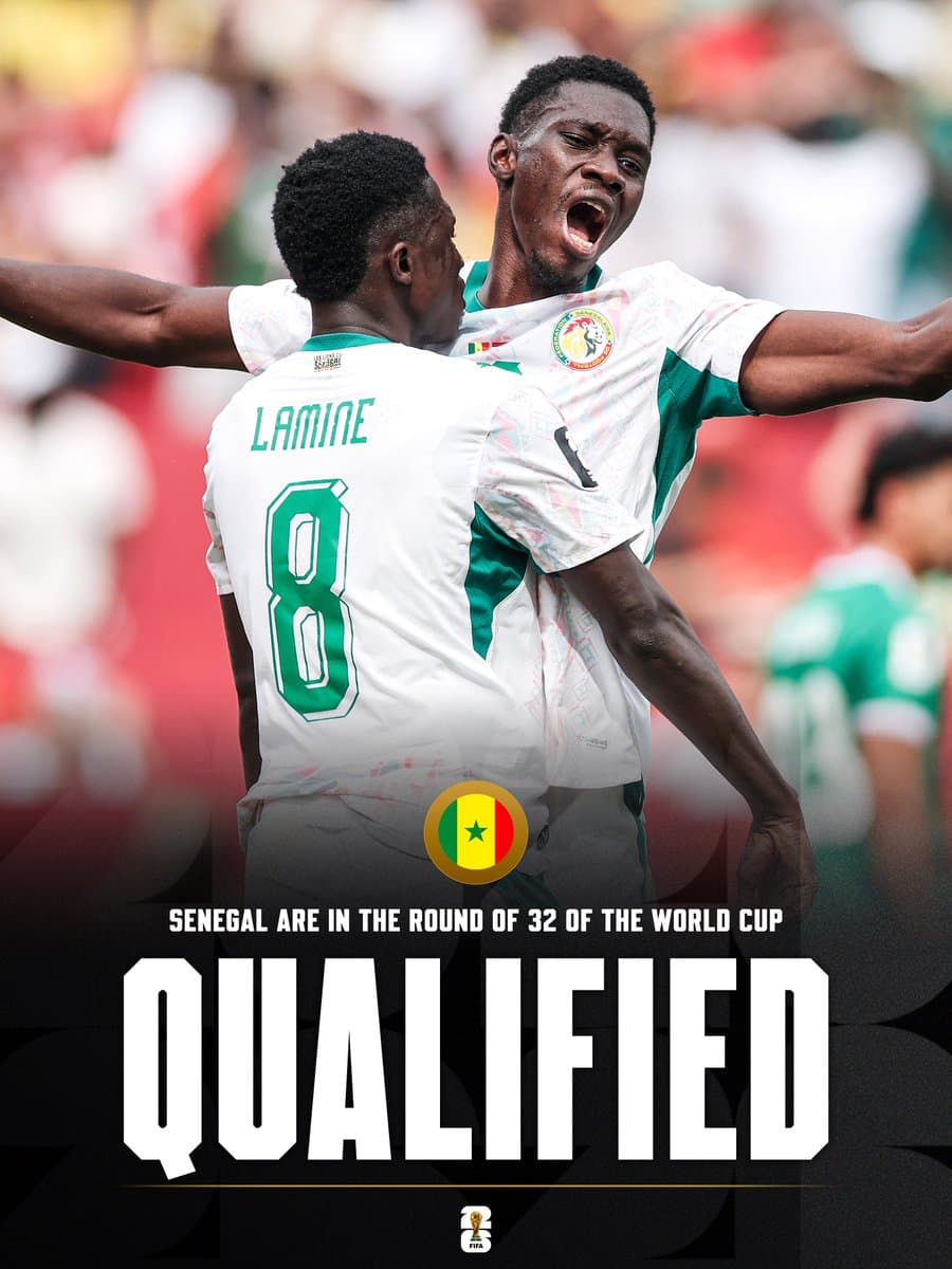 Senegal Stuns World Football With Shock Round Of 32 Entry