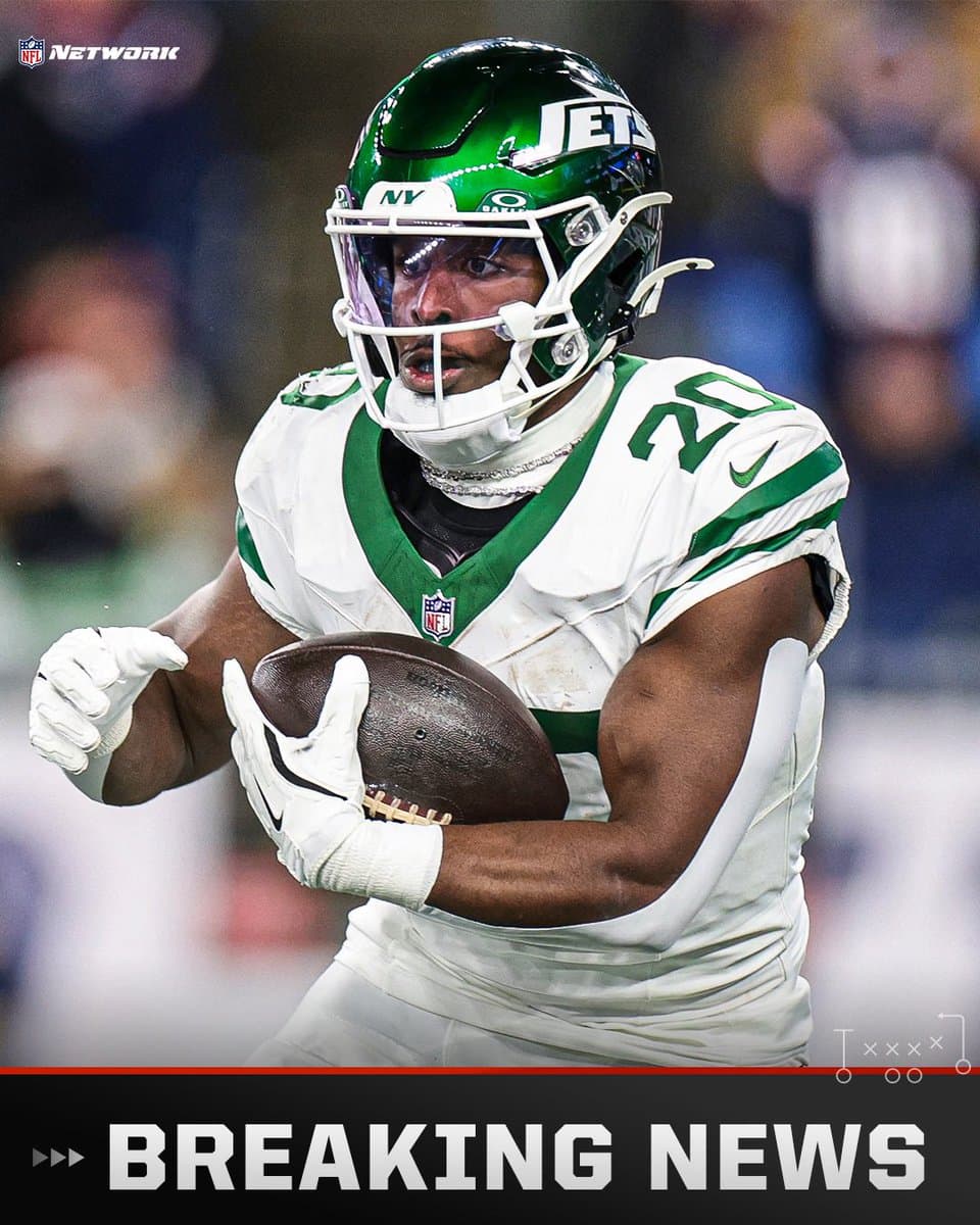 Jets Lock Down Star Running Back Breece Hall With Franchise Tag