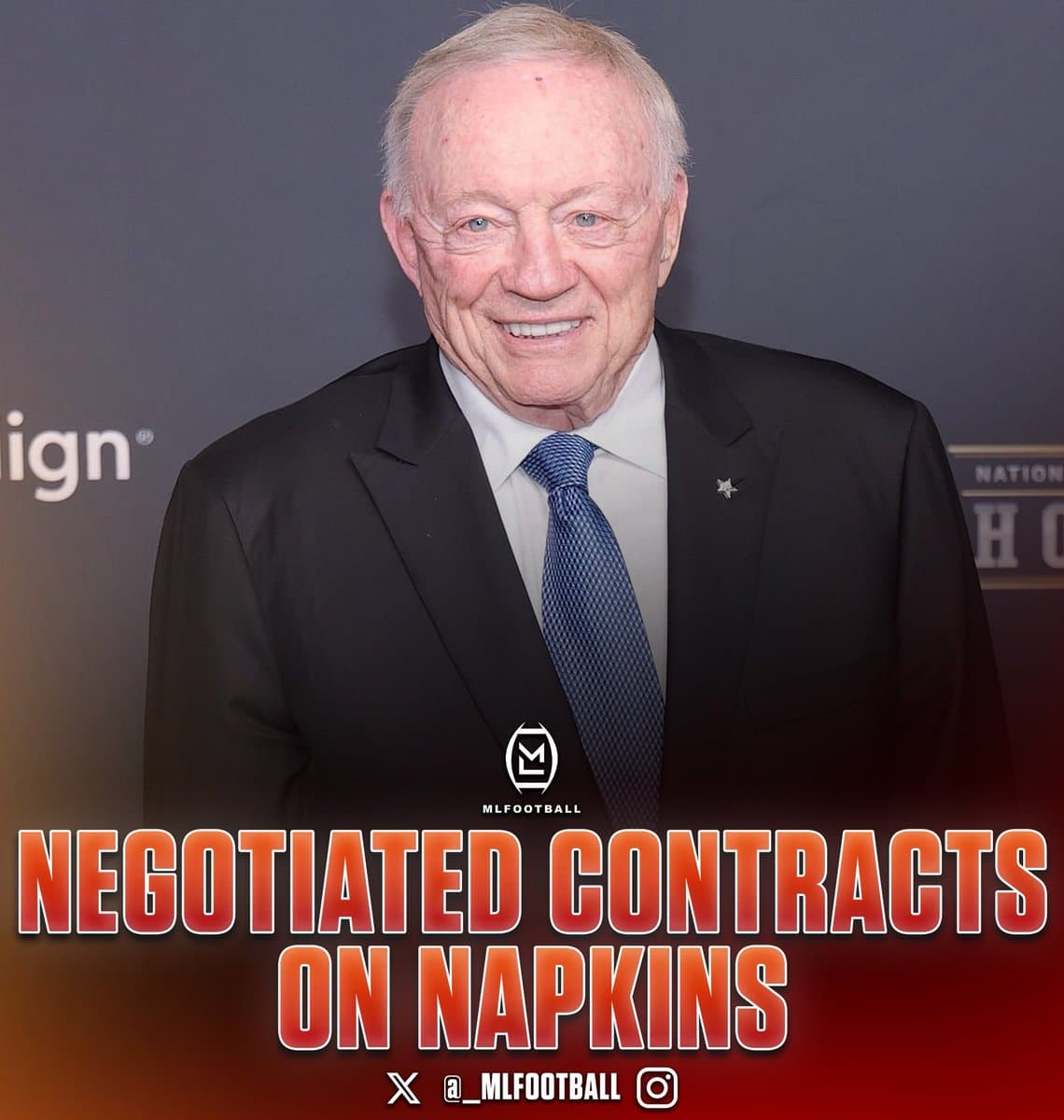 Dallas Cowboys Owner Jerry Jones Shocks NFL With Secret Deal
