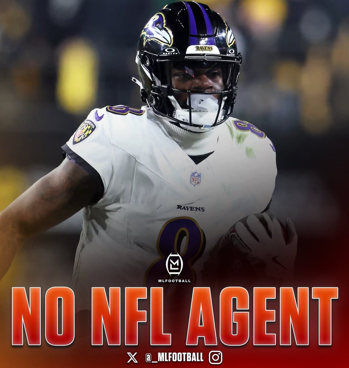 Lamar Jackson Negotiates NFL Contracts Solo Without Agent Representation