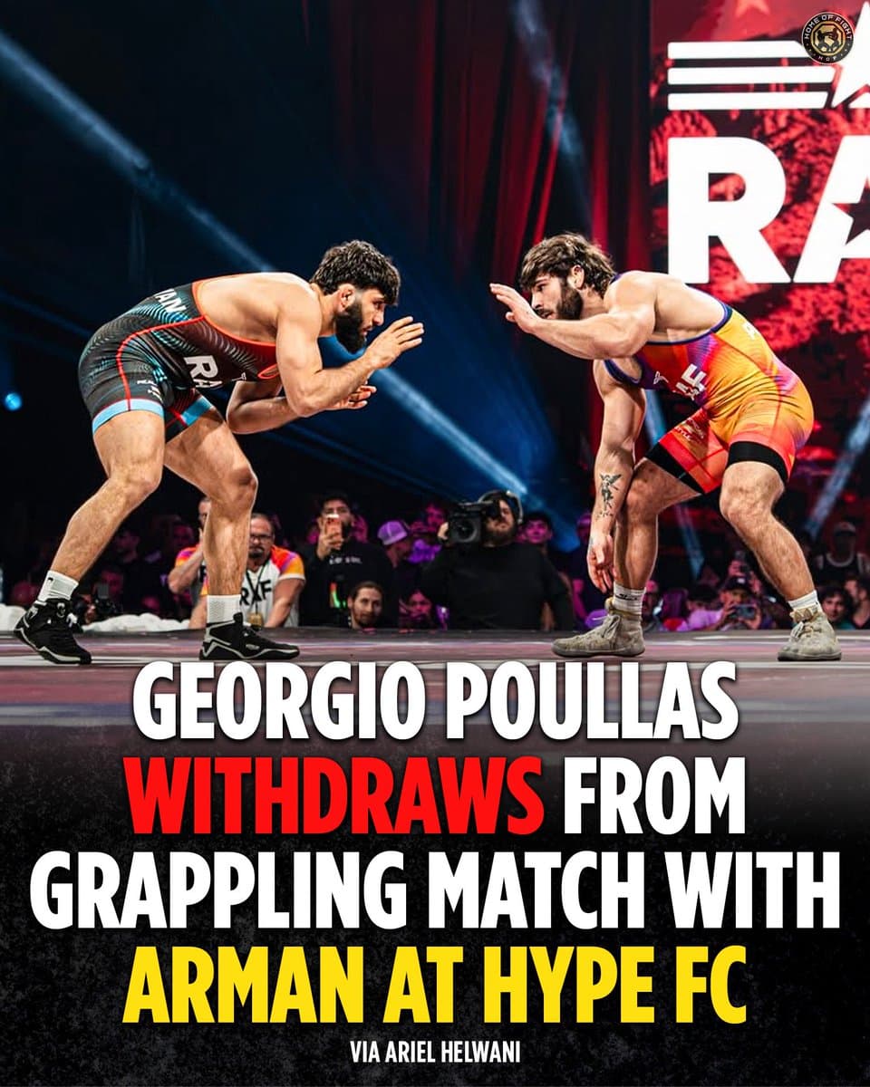Shocking Last-Minute Pullout: Poullas Abandons High-Stakes Tsarukyan Grappling Showdown