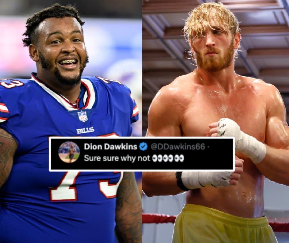 Bills Lineman Dion Dawkins Just Scored One Million From Logan Paul