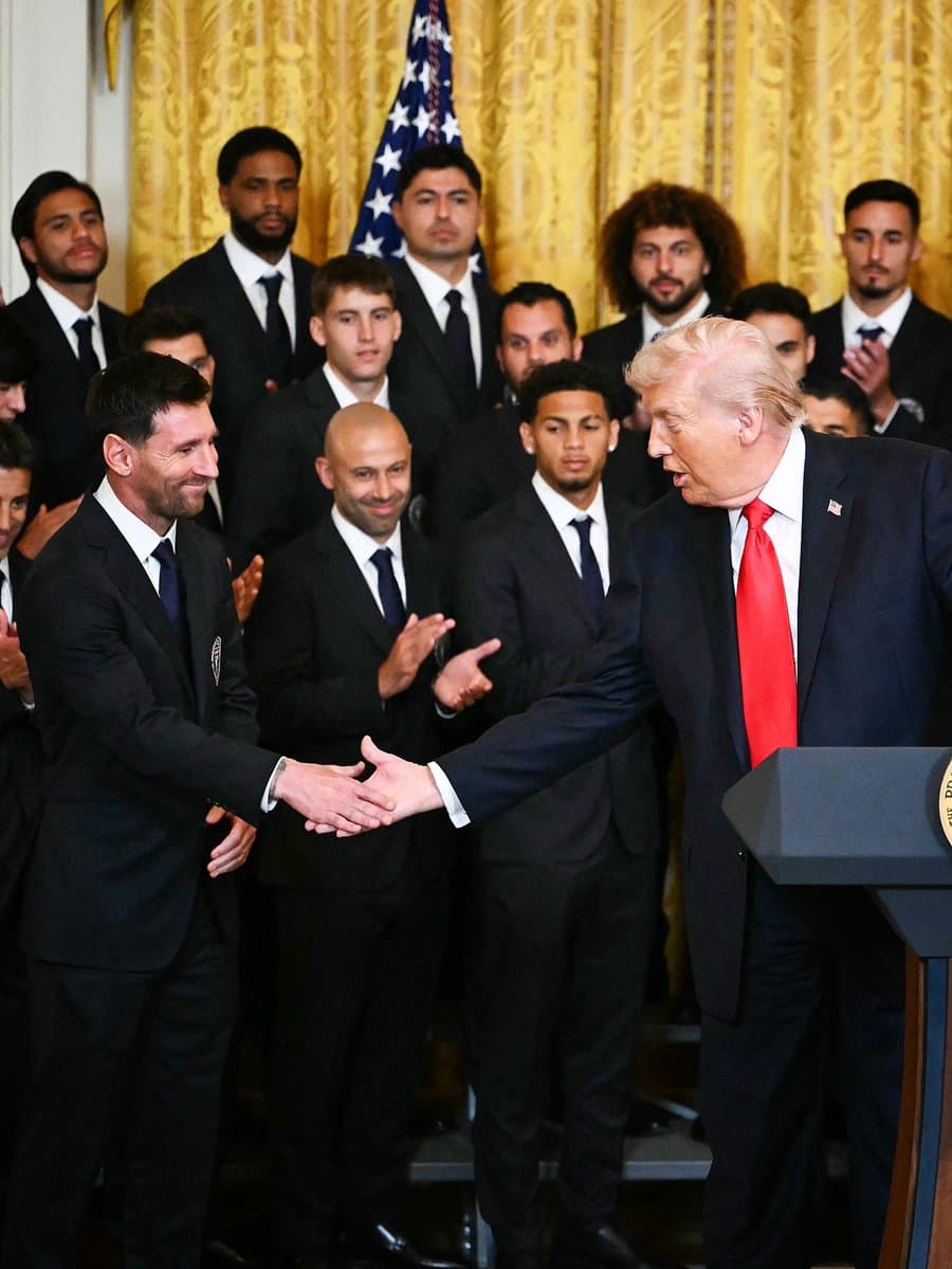 Inter Miami Team Arrives At White House For Historic Visit