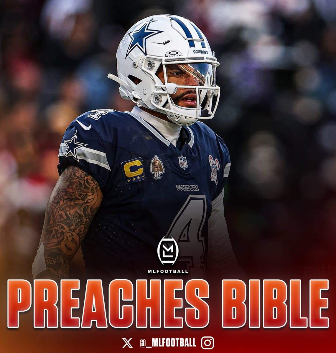 Dallas Cowboys QB Dak Prescott Takes The Pulpit At Men's Event