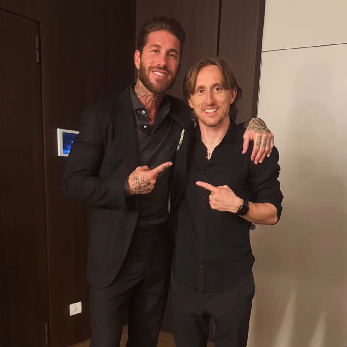 Sergio Ramos Makes Secret Visit To Luka Modric In Madrid