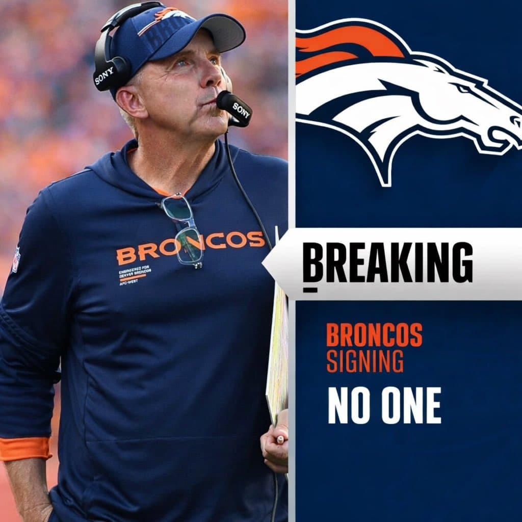 Broncos Shock NFL With Stunning Free Agency Decision