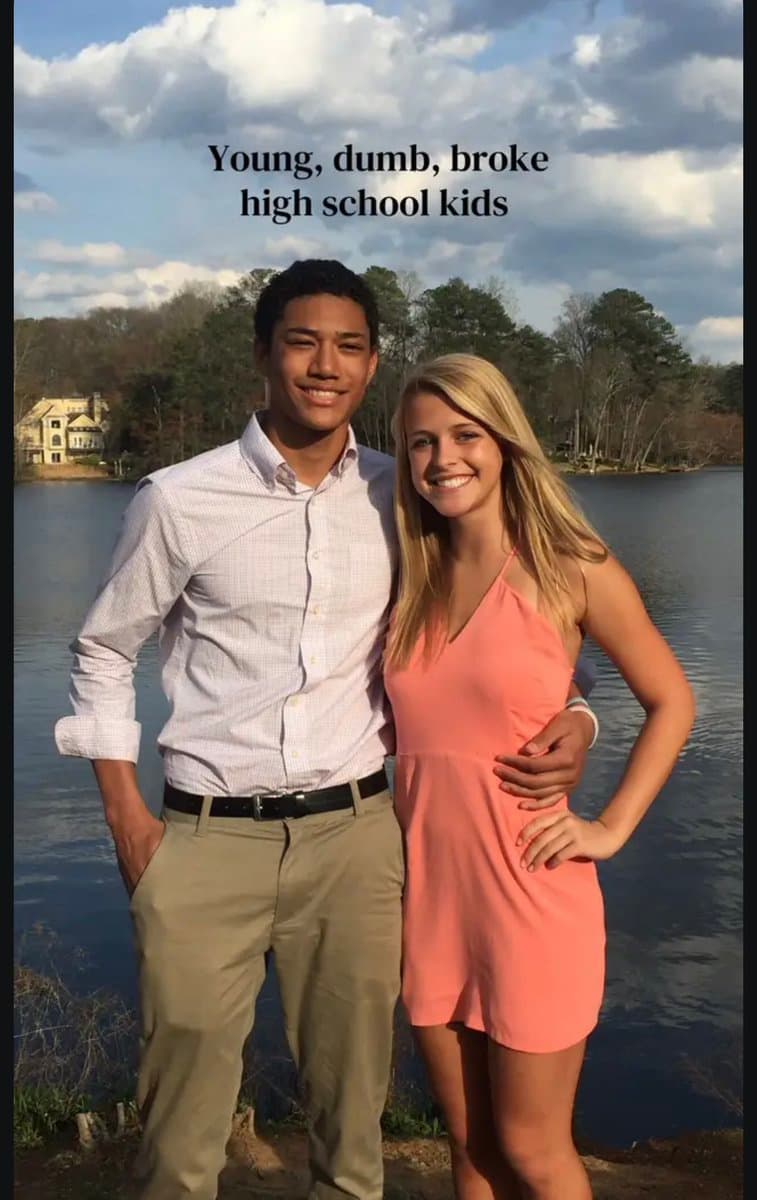 NFL Star's Secret High School Romance Revealed In Heartwarming Photos