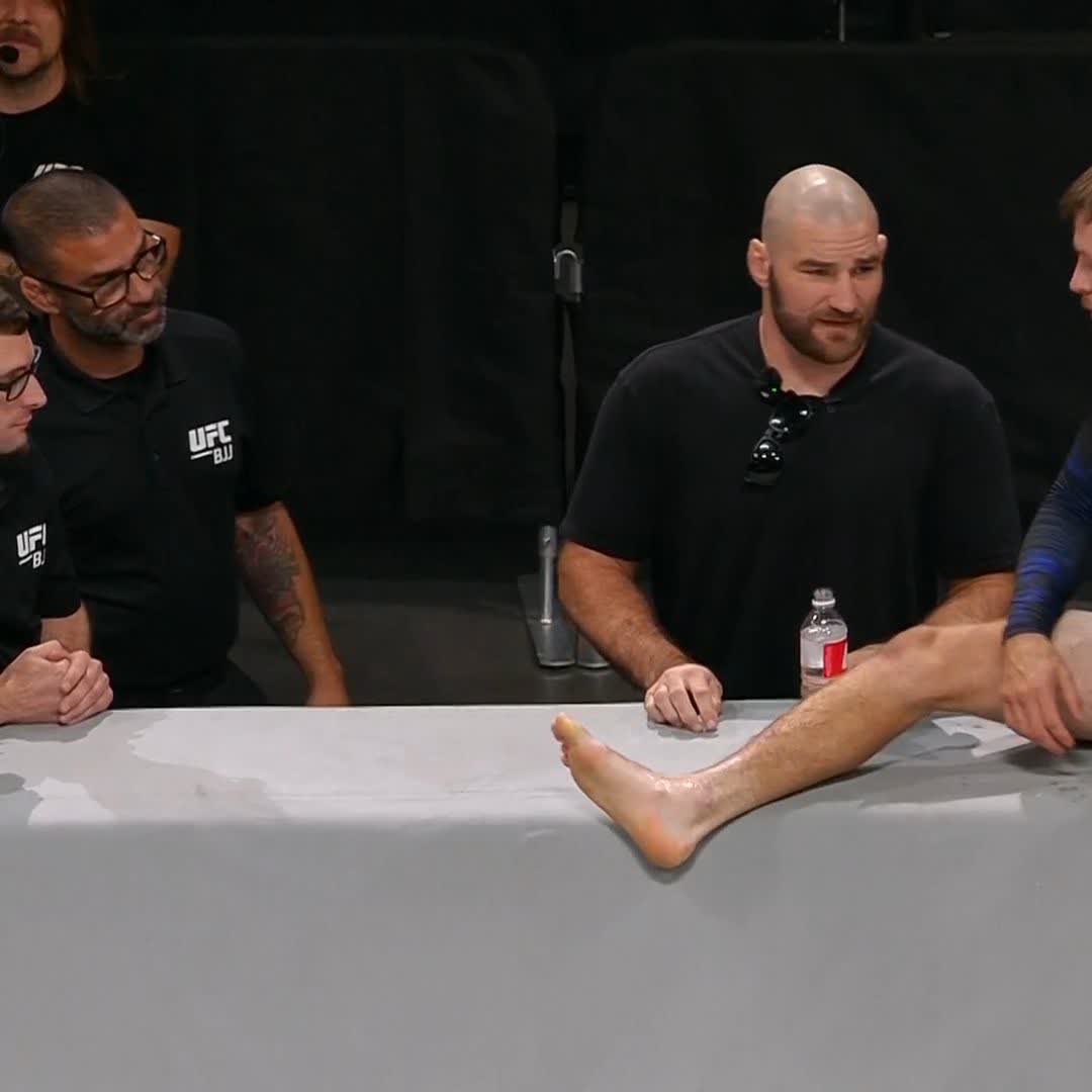 Sean Strickland Corners Bryce Mitchell In UFC BJJ Clash Against Mike Musumeci